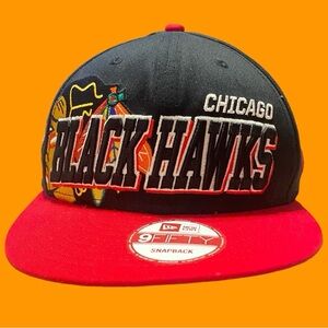 NWT New Era 9Fifty NHL Chicago Blackhawks Hat